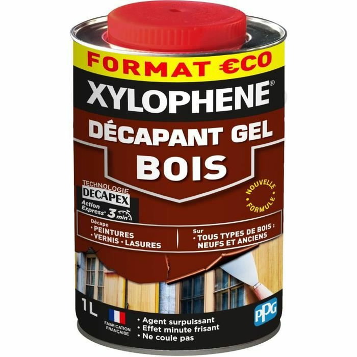 Xylophene Décapant gel bois 1 L Xylophene Décapant gel bois 1 L