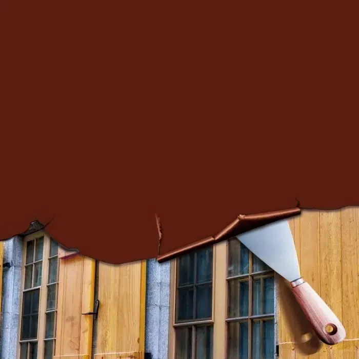 Xylophene - Décapant gel pour bois 1 L - Effet frisant, action express 3 min - Peintures, vernis, lasures sur bois neufs et anciens