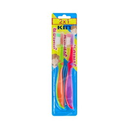KIN Brosse à dents KIN Junior 6-12 ans avec capuchon 2x1