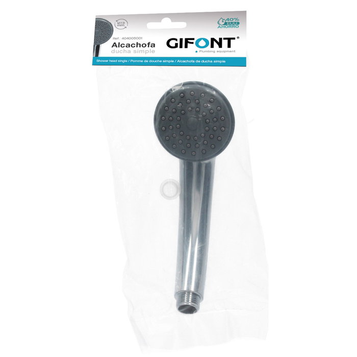 Gifont Pomme de douche éco-économie 73mm Cromado