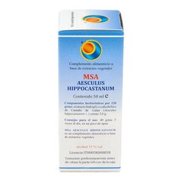 HERBOPLANET MSA AESCULUS HIP. bourgeons de marronnier d'Inde 50ml