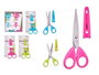 Pincello Ciseau Enfant avec Étui Lot Assorti 13 x 6 x 1 cm Métal Plastique Couleurs Variées (Set de 48)