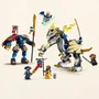 LEGO NINJAGO 71843 - Robot Dragonnier De Rogue, Set de Construction avec Dragon, Robot et 4 Minifigurines pour Enfants dès 8 Ans