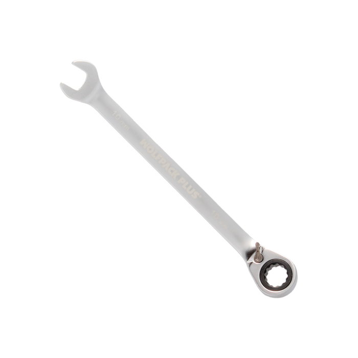 WOLFPACK LINEA PROFESIONAL Clé combinée avec cliquet 10 mm WOLFPACK LINEA PROFESIONAL Clé combinée avec cliquet 10 mm