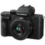Panasonic Lumix DC-G100D Noir avec objectif H-FS 12-32 et poignée trépied DMW-SHGR2