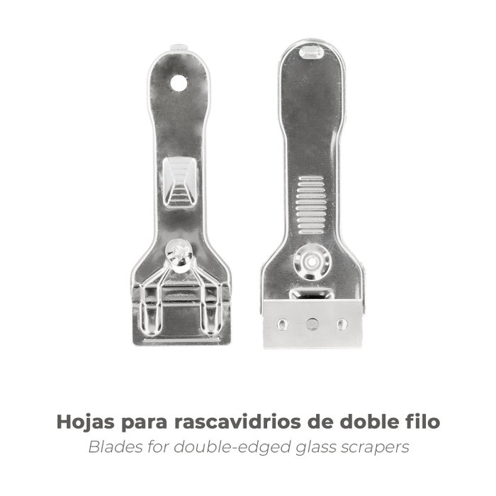 WOLFPACK LINEA PROFESIONAL Lot de 5 lames rectangulaires pour grattoir à vitres