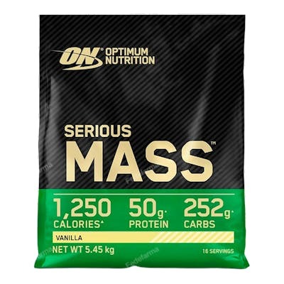 OPTIMUM NUTRITION Serious Mass 12Lb Vanilla Redesign 5,4kg - Prise de masse OPTIMUM NUTRITION Serious Mass 12Lb Vanilla Redesign 5,4kg - Prise de masse