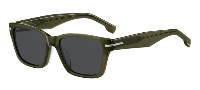 Hugo Boss Black BOSS-1739-F-SK-1ED Lunettes de soleil Vert/Gris Hugo Boss Black BOSS-1739-F-SK-1ED Lunettes de soleil Vert/Gris
