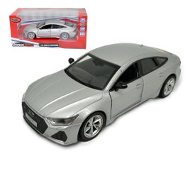 Tachan Audi RS7 1:32 Pullback Gris - Voiture de Collection Échelle Réduite Multilingue +3 Ans