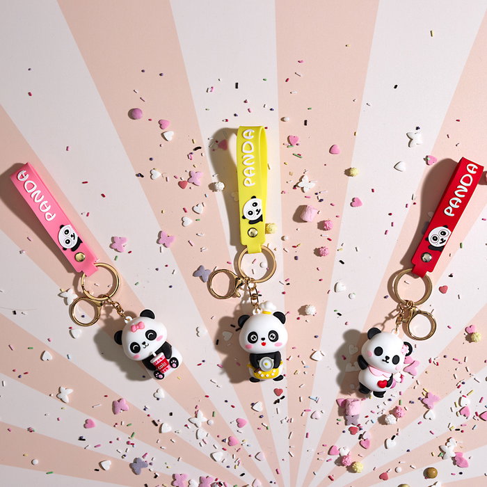 Home Deco Factory Porte-clés Panda Kawaii - Lot de 24 unités Home Deco Factory Porte-clés Panda Kawaii - Lot de 24 unités