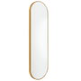 Home Deco Factory Miroir Mural Doré 30x100 cm