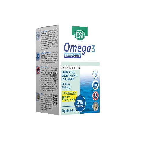 TREPATDIET-ESI Omega 3 Extra 50 perles TREPATDIET-ESI Omega 3 Extra 50 perles