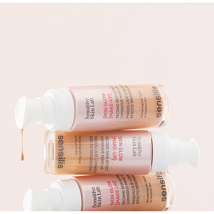 Sensilis Base de Maquillage Lumineuse SKIN GLOW MAKEUP #03-Sable 30 ml