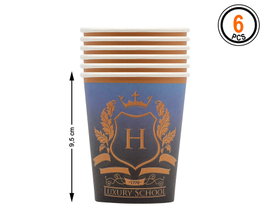 Verres en carton Bouclier Magique 6 unités