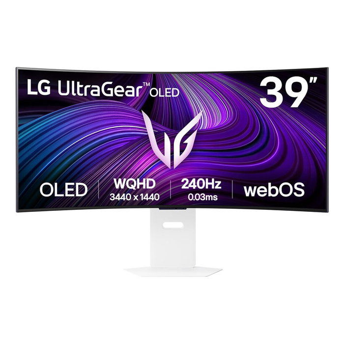 LG 39GX90SA-W Écran PC Gamer 39'' OLED WQHD 240Hz Blanc