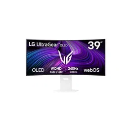 LG - 39GX90SA-W - Moniteur PC Gamer 39" UltraGear - Écran WQHD OLED 240Hz - 0,03ms - Réglable en hauteur - Noir