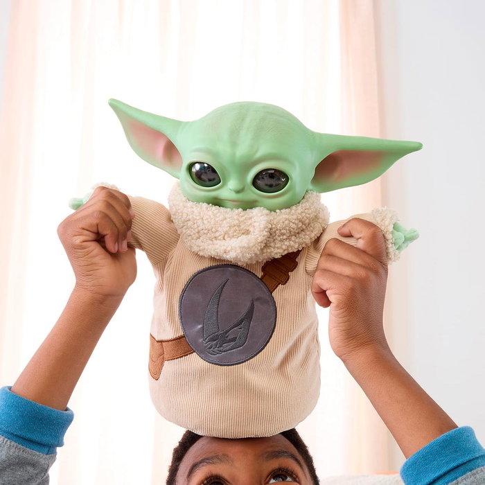 Mattel Peluche Star Wars Grogu 28 cm avec Yeux Ouverture Base Lestée Âge +3 Ans Jkn44 Mattel Peluche Star Wars Grogu 28 cm avec Yeux Ouverture Base Lestée Âge +3 Ans Jkn44