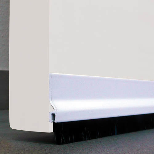 Burcasa Burlet en Aluminium Adhésif à Franges, 92 cm, Blanc Burcasa Burlet en Aluminium Adhésif à Franges, 92 cm, Blanc