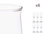 Pasabahce Coupe à Champagne Wavy 190 ml Verre Transparent 22.5 cm (Set de 24)