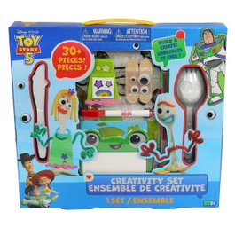 JUST PLAY Set Crée ton Forky et Karen - Kit Créatif et de Bricolage Toy Story 5 Disney Pixar avec Pelotes de Pâte à Modeler et Accessoires