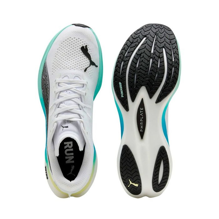 Chaussures de Running pour Adultes Puma Deviate Nitro 3 Blanc 41-42