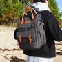 Thermobaby - Sac à langer ESCAPADE - Modèle élégant, fonctionnel et durable pour promenades et voyages