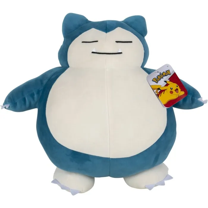 Pokemon Peluche Ronflex Dormante - 45 cm