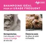 VETOCANIS - Shampoing pour chat 300 ml - Sans parabène, à la glycérine végétale - Poil doux et brillant
