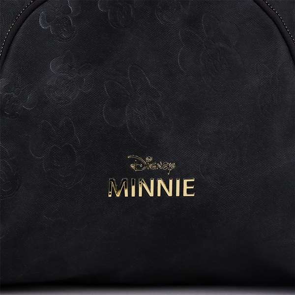 Cerdá Sac à dos casual imitation cuir Minnie, couleur noire, à partir de 3 ans