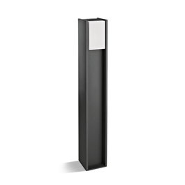 Philips Balise LED E27 modèle Bridge 80,2 cm Aluminium Antracite IP44