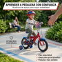 Huffy Bicicleta Spiderman 12" - Vélo pour enfant 3 à 5 ans (3/5 años) - Langue du produit : espagnol