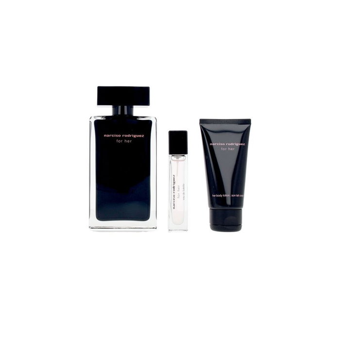 Narciso Rodriguez For Her Coffret 3 Pièces Eau de Toilette Narciso Rodriguez For Her Coffret 3 Pièces Eau de Toilette
