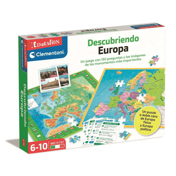 Clementoni Jeu scientifique Mapa Geo Descubre Europa Clementoni Jeu scientifique Mapa Geo Descubre Europa
