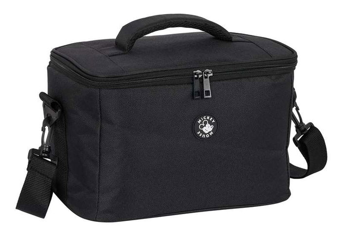 Safta Glacière portable étanche Mickey Mouse noir 29x19x18 cm pour enfants - Nevera cuadrada waterproof