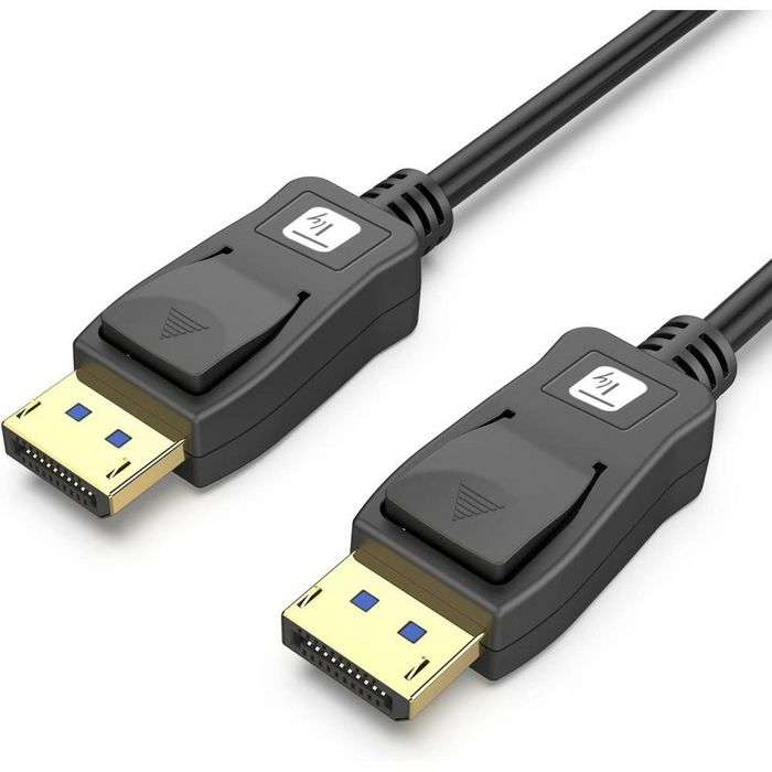 Techly Câble DisplayPort 2.1 Mâle-Mâle 4K 120 Hz HDR10+ Audio-Vidéo 1 m Noir Techly Câble DisplayPort 2.1 Mâle-Mâle 4K 120 Hz HDR10+ Audio-Vidéo 1 m Noir