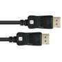 Techly Câble DisplayPort 2.1 Mâle-Mâle 4K 120 Hz HDR10+ Audio-Vidéo 1 m Noir