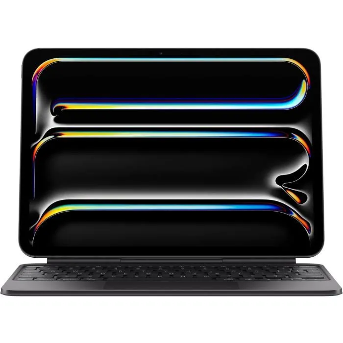 Apple Magic Keyboard pour iPad Pro 11 pouces (M4) - Clavier rétroéclairé avec Trackpad - Housse de protection - Version française - Noir Apple Magic Keyboard pour iPad Pro 11 pouces (M4) - Clavier rétroéclairé avec Trackpad - Housse de protection - Version française - Noir