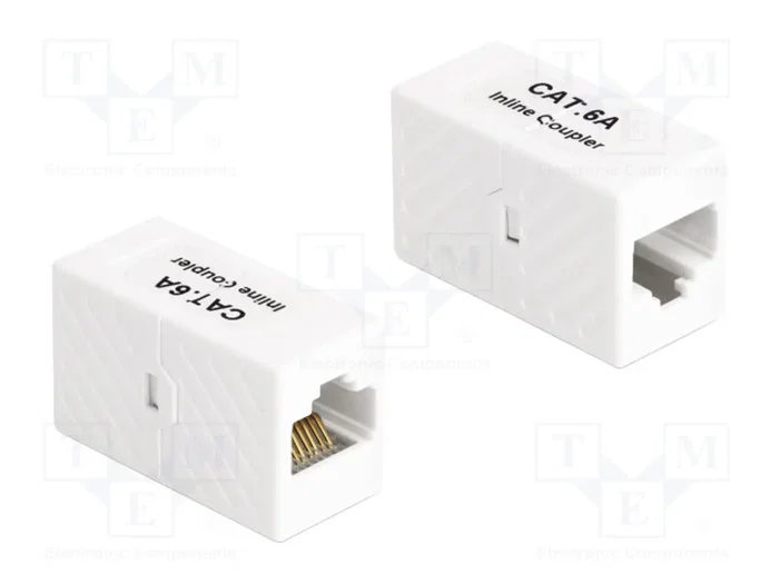 DELOCK Connecteur RJ45 Cat 6a Blanc DELOCK Connecteur RJ45 Cat 6a Blanc