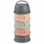 BEABA Boîte doseuse 4 compartiments mineral grey/pink