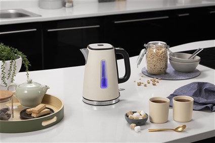 Russell Hobbs 26960-70 Hervidor électrique Luna Stone 1,7 L avec fonction ébullition rapide et bec verseur précis