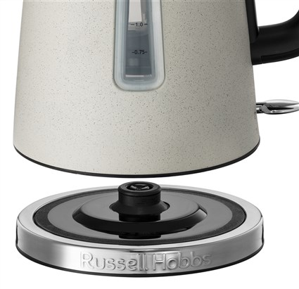 Russell Hobbs 26960-70 Hervidor électrique Luna Stone 1,7 L avec fonction ébullition rapide et bec verseur précis