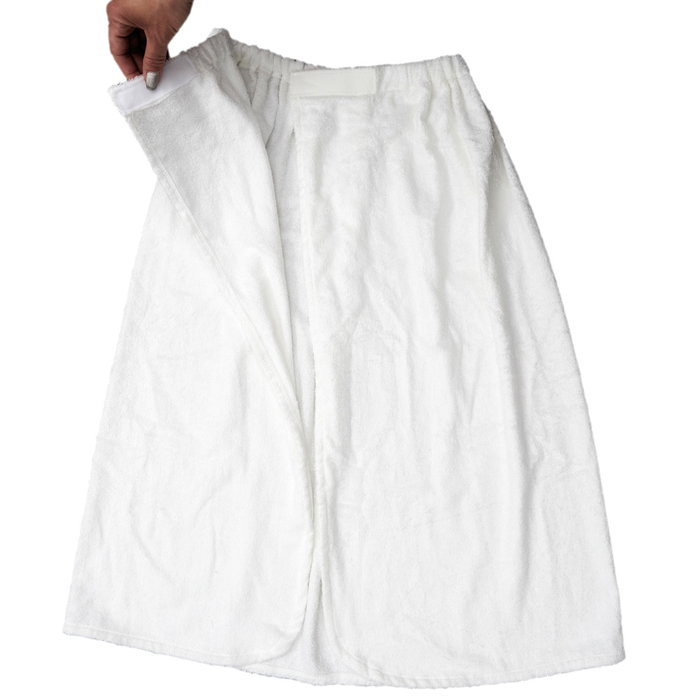 Cosmetic Club Serviette de bain avec Velcro 70x140 cm