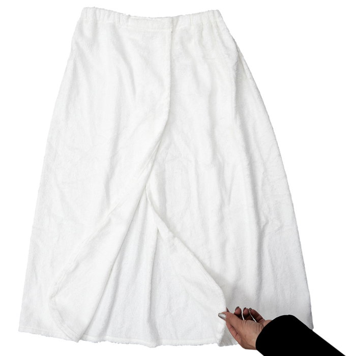 Cosmetic Club Serviette de bain avec Velcro 70x140 cm