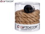 Giftdecor Suspension Corde Naturelle Marron 9,5x103x9,5 cm avec Douille E27 (Set de 12)