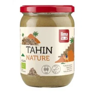 LIMA Tahin Bio Naturel sans sel 500g de graines de sésame grillées LIMA Tahin Bio Naturel sans sel 500g de graines de sésame grillées