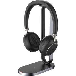 Yealink BH76 Casque sans fil Bluetooth avec socle de chargement, USB-A, Noir