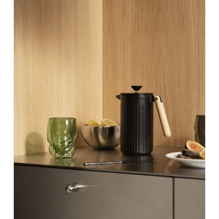 Bodum - Cafetière à piston Douro - En porcelaine - Capacité 1 litre (8 tasses)