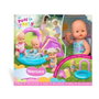 Nenuco - Poupée Fiesta en la Piscina Nfnb5000 avec Piscine et Toboggan - Jouet de Bain pour Enfant - Version Multilingue (Français, Espagnol, Anglais, Italien, Portugais)