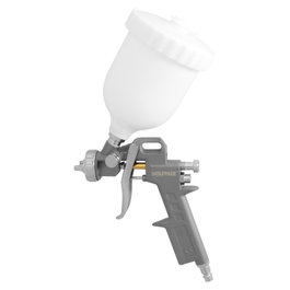 WOLFPACK LINEA PROFESIONAL Pistola de pintura neumática avec réservoir de 0,6 L et buse de 1,5 mm