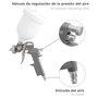 WOLFPACK LINEA PROFESIONAL Pistola de pintura neumática avec réservoir de 0,6 L et buse de 1,5 mm